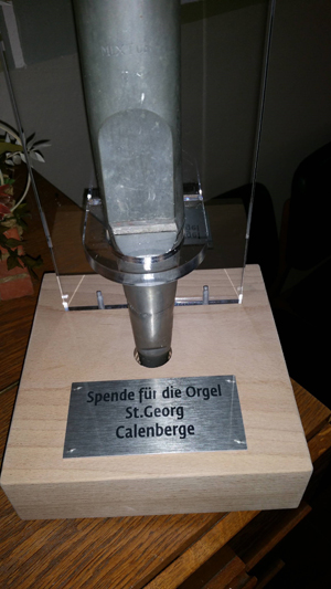 Orgelpfeife Calenberge 300