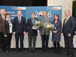 Auszeichnung mit der Leo-Herwegen-Medaillie Landesparteitag 2016