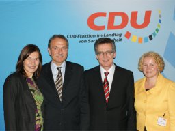 Mediennacht 2010, Sandra Hietel, Jürgen Scharf, Thomas de Maizière, Anke Reppin